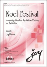 Noel Festival SATB choral sheet music cover